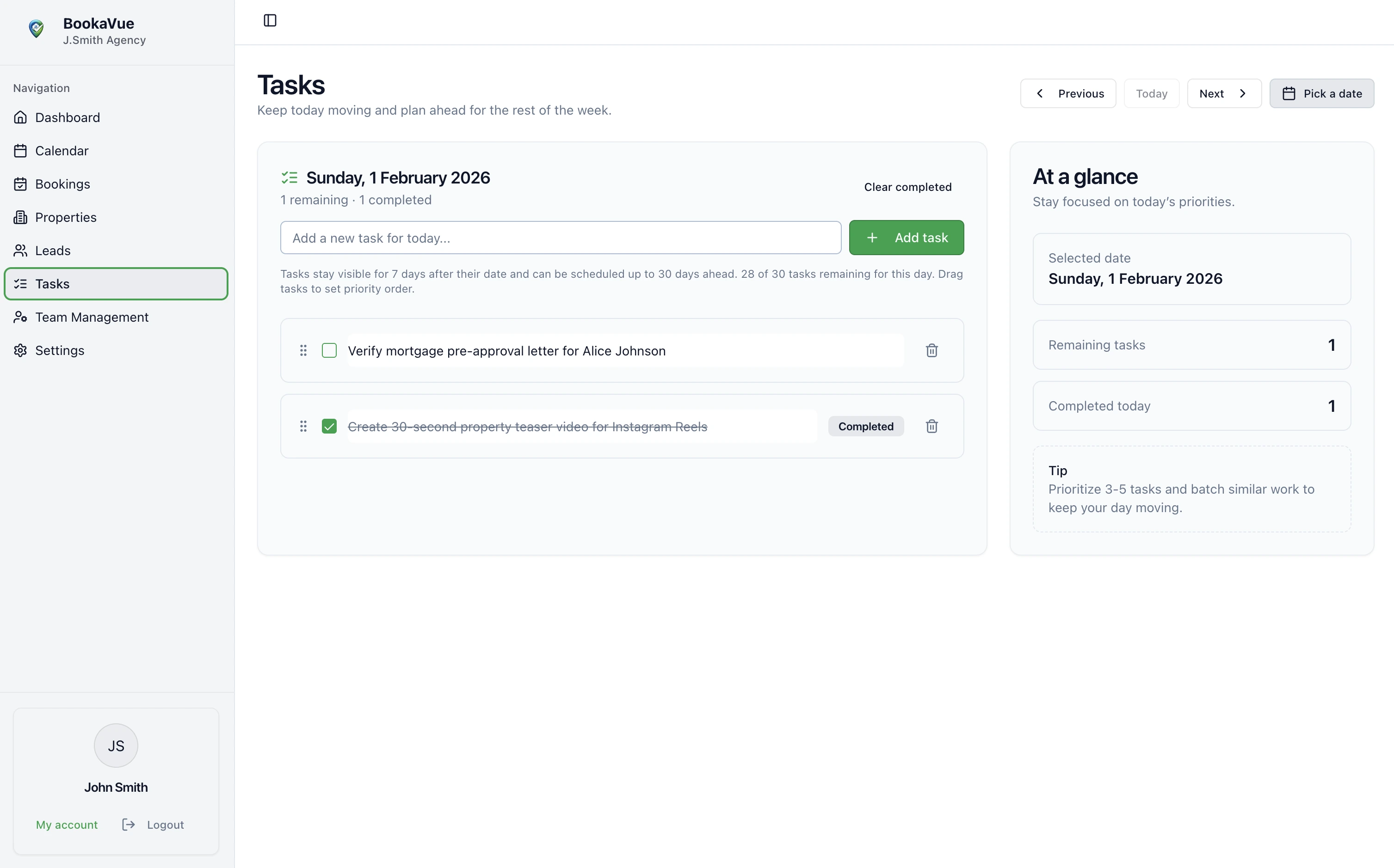 Modern agency workflow